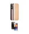 ieg™ Galaxy S24 Kılıf Eksen Prime - Siyah 3D Antistatik Mat Seramik Nano Ekran Koruyucu