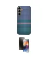 ieg™ Galaxy S24 Kılıf Eksen Prime - Siyah 3D Antistatik Mat Seramik Nano Ekran Koruyucu