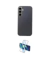 ieg™ Galaxy S24 Kılıf Eksen Prime - Siyah 3D Antistatik Seramik Nano Ekran Koruyucu