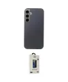 ieg™ Galaxy S24 Kılıf Eksen Prime - Siyah Bilvis Hayalet Cam Ekran Koruyucu