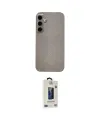 ieg™ Galaxy S24 Kılıf Eksen Prime - Siyah Bilvis Hayalet Cam Ekran Koruyucu