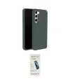 ieg™ Galaxy S24 Kılıf Kozmos Yansıma Özel Seri - Şeffaf Pasifik Cam Ekran Koruyucu