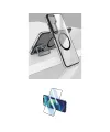 ieg™ Galaxy S24 Kılıf Nova Doku - Siyah 3D Antistatik Cam Ekran Koruyucu