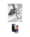 ieg™ Galaxy S24 Kılıf Nova Doku - Siyah 3D Antistatik Mat Seramik Nano Ekran Koruyucu