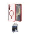 ieg™ Galaxy S24 Kılıf Nova Işık Özel Seri - Siyah Vanessa Magic Cam