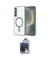 ieg™ Galaxy S24 Kılıf Nova Işık Özel Seri - Siyah Vanessa Magic Cam
