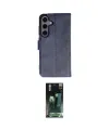 ieg™ Galaxy S24 Kılıf Siluet Işık Serisi - Şeffaf 360 Full Body Arka Koruyucu