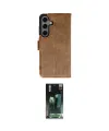 ieg™ Galaxy S24 Kılıf Siluet Işık Serisi - Şeffaf 360 Full Body Arka Koruyucu