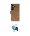 ieg™ Galaxy S24 Kılıf Siluet Işık Serisi - Siyah 3D Antistatik Seramik Nano Ekran Koruyucu