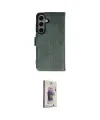 ieg™ Galaxy S24 Kılıf Siluet Işık Serisi - Siyah Bilvis 3D Cam Ekran Koruyucu