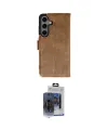 ieg™ Galaxy S24 Kılıf Siluet Işık Serisi - Siyah Vanessa Magic Cam
