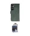 ieg™ Galaxy S24 Kılıf Siluet Işık Serisi - Siyah Vanessa Magic Cam