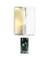 ieg™ Galaxy S24 Kılıf Siluet Minimal Prime - Şeffaf 360 Full Body Arka Koruyucu