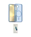 ieg™ Galaxy S24 Kılıf Siluet Minimal Prime - Şeffaf Pasifik Cam Ekran Koruyucu