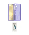 ieg™ Galaxy S24 Kılıf Siluet Minimal Prime - Şeffaf Pasifik Cam Ekran Koruyucu