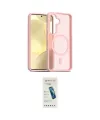 ieg™ Galaxy S24 Kılıf Siluet Minimal Prime - Şeffaf Pasifik Cam Ekran Koruyucu