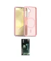 ieg™ Galaxy S24 Kılıf Siluet Minimal Prime - Siyah 360 Mat Full Body Arka Koruyucu