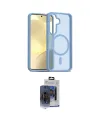 ieg™ Galaxy S24 Kılıf Siluet Minimal Prime - Siyah Vanessa Magic Cam