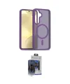 ieg™ Galaxy S24 Kılıf Siluet Minimal Prime - Siyah Vanessa Magic Cam