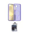 ieg™ Galaxy S24 Kılıf Siluet Minimal Prime - Siyah Vanessa Magic Cam