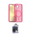 ieg™ Galaxy S24 Kılıf Siluet Minimal Prime - Siyah Vanessa Magic Cam