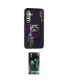ieg™ Galaxy S24 Kılıf Siluet Modern Özel Seri - Şeffaf 360 Full Body Arka Koruyucu