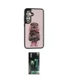 ieg™ Galaxy S24 Kılıf Siluet Modern Özel Seri - Şeffaf 360 Full Body Arka Koruyucu