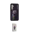 ieg™ Galaxy S24 Kılıf Siluet Modern Özel Seri - Siyah Bilvis 3D Cam Ekran Koruyucu