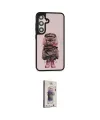 ieg™ Galaxy S24 Kılıf Siluet Modern Özel Seri - Siyah Bilvis 3D Cam Ekran Koruyucu