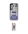 ieg™ Galaxy S24 Kılıf Siluet Modern Özel Seri - Siyah Bilvis 3D Cam Ekran Koruyucu