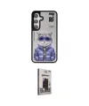 ieg™ Galaxy S24 Kılıf Siluet Modern Özel Seri - Siyah Bilvis Hayalet Cam Ekran Koruyucu