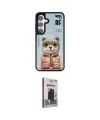 ieg™ Galaxy S24 Kılıf Siluet Modern Özel Seri - Siyah Bilvis Hayalet Cam Ekran Koruyucu