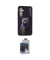 ieg™ Galaxy S24 Kılıf Siluet Modern Özel Seri - Siyah Vanessa Magic Cam