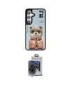 ieg™ Galaxy S24 Kılıf Siluet Modern Özel Seri - Siyah Vanessa Magic Cam