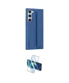 ieg™ Galaxy S24 Kılıf Vadi Asil Serisi - Siyah 3D Antistatik Cam Ekran Koruyucu