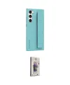 ieg™ Galaxy S24 Kılıf Vadi Asil Serisi - Siyah Bilvis 3D Cam Ekran Koruyucu
