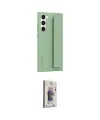 ieg™ Galaxy S24 Kılıf Vadi Asil Serisi - Siyah Bilvis 3D Cam Ekran Koruyucu
