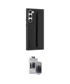 ieg™ Galaxy S24 Kılıf Vadi Asil Serisi - Siyah Vanessa Magic Hayalet Cam