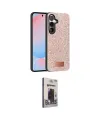 ieg™ Galaxy S24 Kılıf Vadi Klasik Serisi - Siyah Bilvis Hayalet Cam Ekran Koruyucu