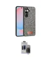 ieg™ Galaxy S24 Kılıf Vadi Klasik Serisi - Siyah Vanessa Magic Hayalet Cam