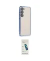 ieg™ Galaxy S24 Kılıf Vadi Minimal - Şeffaf Pasifik Cam Ekran Koruyucu