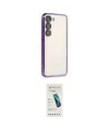 ieg™ Galaxy S24 Kılıf Vadi Minimal - Şeffaf Pasifik Cam Ekran Koruyucu