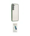 ieg™ Galaxy S24 Kılıf Vadi Minimal - Şeffaf Pasifik Cam Ekran Koruyucu