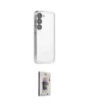 ieg™ Galaxy S24 Kılıf Vadi Minimal - Siyah Bilvis 3D Cam Ekran Koruyucu