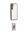 ieg™ Galaxy S24 Kılıf Vadi Minimal - Siyah Bilvis 3D Cam Ekran Koruyucu