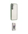 ieg™ Galaxy S24 Kılıf Vadi Minimal - Siyah Bilvis 3D Cam Ekran Koruyucu