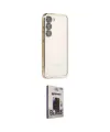 ieg™ Galaxy S24 Kılıf Vadi Minimal - Siyah Bilvis Hayalet Cam Ekran Koruyucu