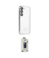 ieg™ Galaxy S24 Kılıf Vadi Minimal - Siyah Bilvis Hayalet Cam Ekran Koruyucu