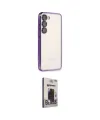 ieg™ Galaxy S24 Kılıf Vadi Minimal - Siyah Bilvis Hayalet Cam Ekran Koruyucu
