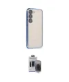 ieg™ Galaxy S24 Kılıf Vadi Minimal - Siyah Vanessa Magic Hayalet Cam